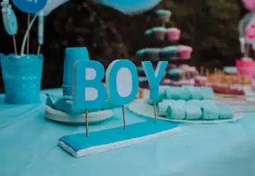 Blue Boy Freestanding Decor