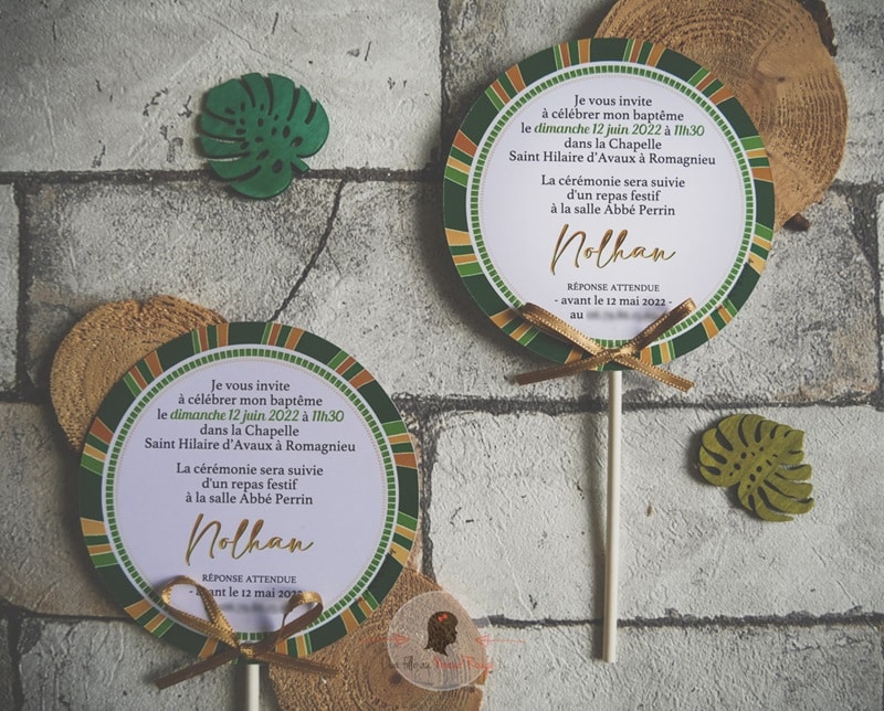 Créer un faire-part de baptême jungle conseils et inspirations uniques