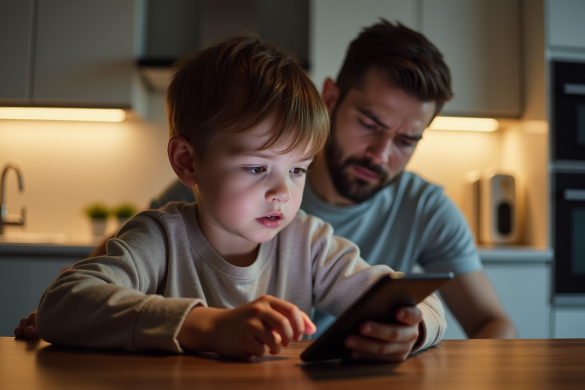 enfants réseaux sociaux