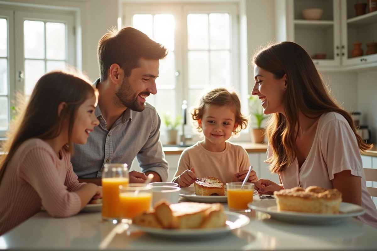 famille heureuse