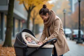 Cosy pour poussette confortable et ergonomique pour balades avec bébé