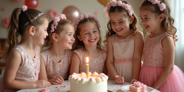 enfant en tenue festive